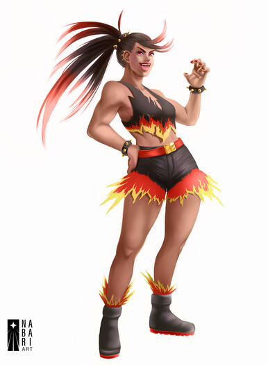 Character design fighter