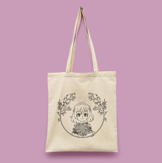 Blooming Flowers Tote Bag